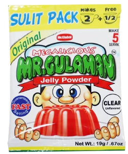 G - Mr Gulaman Jelly Powder Clear Unflavored 19g