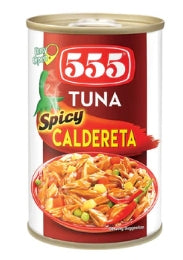 G - 555 Tuna Spicy Caldereta Sardines155g Easy Open Can