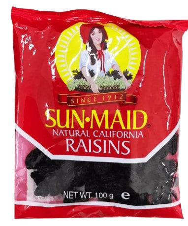 G - Sunmaid Natural California Raisins 100g