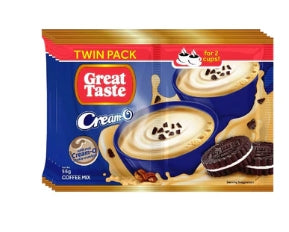 G - Great Taste Cream-O Coffee Mix Twin Pack 5x56g