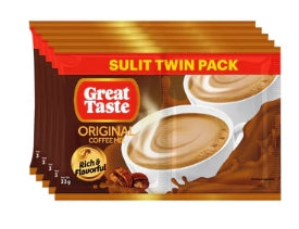 G - Great Taste Original Coffee Mix Twin Pack 5x33g