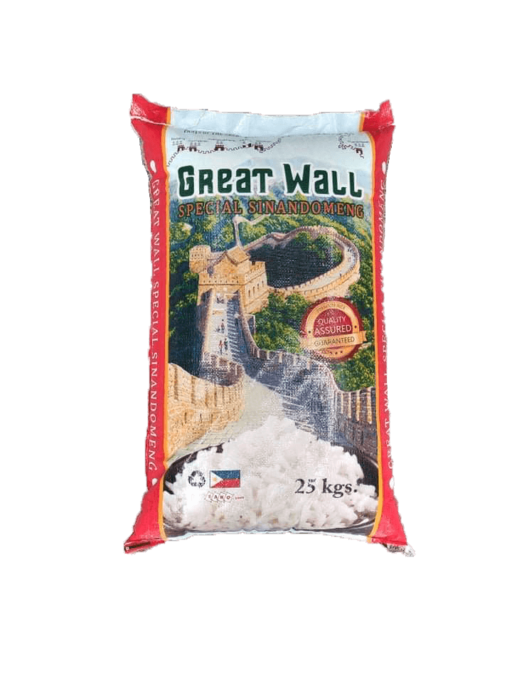 Rice - Great Wall Sinandomeng (25kg)