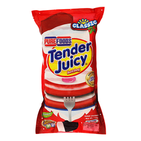 Pork - PF Tender Juicy Classic Hotdog (1kg)